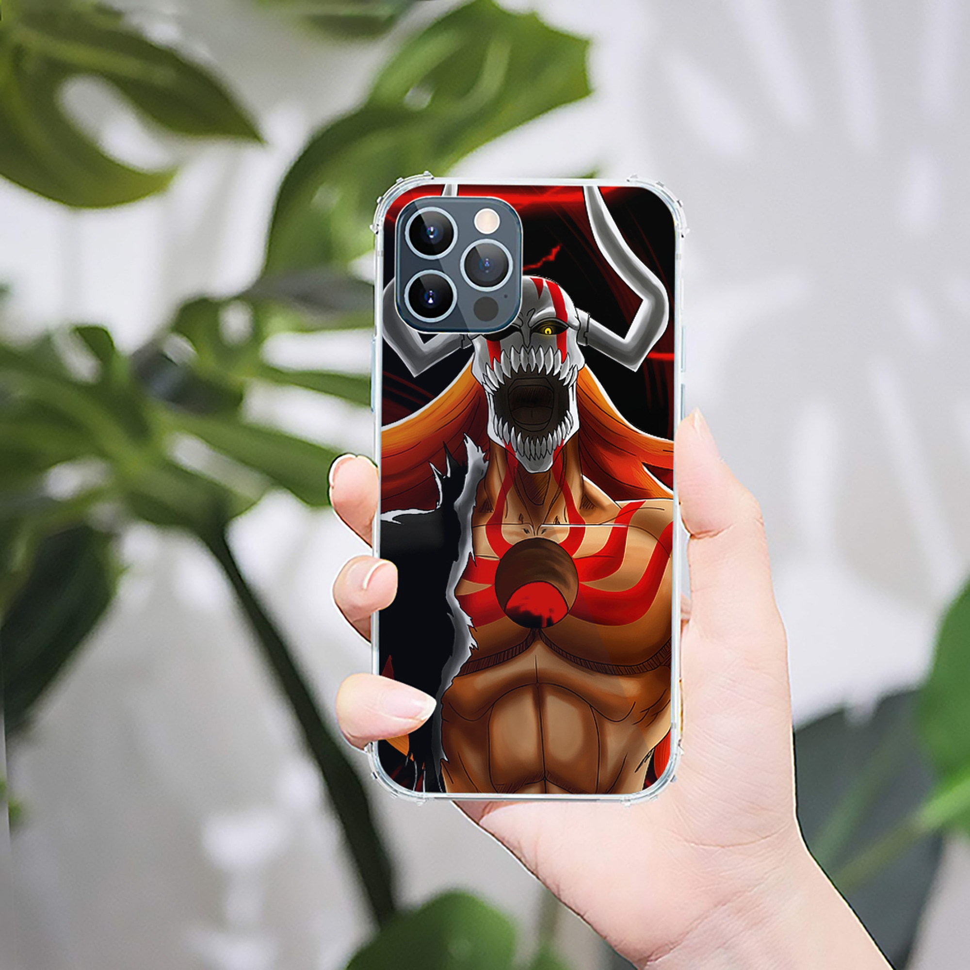（画像用） ブリーチ BLEACH 【iPhone 12シリーズ対応】透明スマホケース（クリアソフトケース）